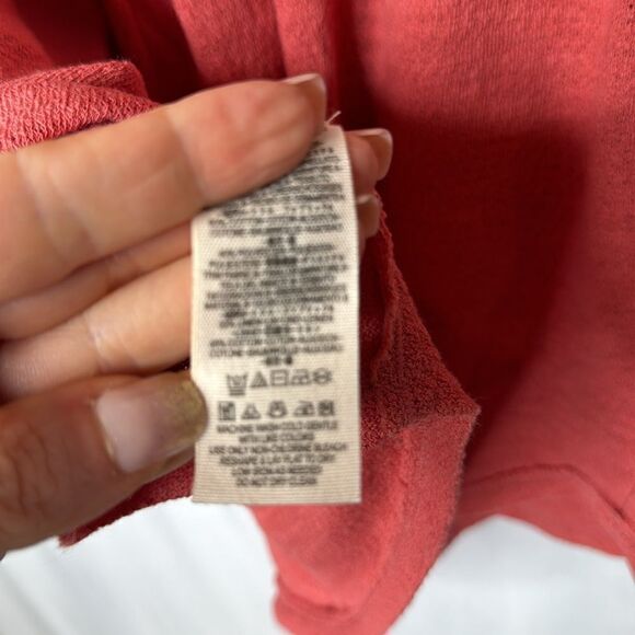 Free People Friday Fever Coral Dolman Top. Size XSmall. - Picture 12 of 12